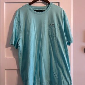 Greg Norman Collection Light Blue Short Sleeve Tee